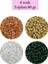 Dökme Cam Kum Boncuk (8/0) 3 mm - 4 Renk - Toplam 80 Gram - BNC416 1