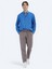 Saks Düz Oversize Fit Dokuma Casual Gömlek 2