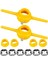 12 Adet Pvc Diş Açma Aleti, Boru Diş Açma Sıhhi Tesisat Alet Seti Yeniden Kullanılabilir Yuvarlak Pvc Boru Diş Açma Seti + 1/2 Inç, 3/4 Inç, 1 Inç Kalıplar (Yurt Dışından) 1