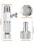 Hava Fırçası Hızlı Bırakma Bağlantıyı Kesme Adaptörü 1/8 Inç Fiş Erkek ve Dişi Hava Kompresörü Için Bağlantı Airbrush Hortum Adaptörü (Yurt Dışından) 5