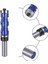 Freze Kesici 12.7mm Shank 45MM Gömme Trim End Mill Katı Karbür Spiral Çift Rulman Cnc Router Bit Ahşap Için (Yurt Dışından) 5