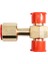 Co2 Tankı Adaptörü, Soda Silindiri Pirinç Co2 Silindiri Tankı W21.8-14 Adaptör Dönüştürücü T Adaptörü T-Adaptör 1 Ila 2 W21.8-14 (Yurt Dışından) 5