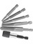 6 Adet Vida Extractor Merkezi Matkap Uçları Kılavuz Seti Kırık Hasarlı Cıvata Sökücü Hex Shank ve Kırık El Aleti Için Anahtar (Yurt Dışından) 4