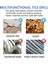 12 Adet Duvar Matkap Uçları Seti 3mm Ila 12MM Karbür Büküm Uçları Duvar, Tuğla, Çimento, Beton, Cam, Ahşap) Endüstriyel Mukavemetli Karbür Var (Yurt Dışından) 4