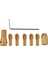 8 Adet 0.5-3mm Küçük Elektrikli Matkap Ucu Collet Mini Büküm Chuck Alet Kiti (Yurt Dışından) 1
