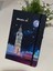 Londra Hologramlı Sert Kapak Lastikli Çizgili Defter 14X20CM 80 Yaprak 2