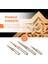 4 Adet Karbür Spiral Konik Küresel Burunlu Uç Freze 6mm Saplı Freze Ucu Ağaç Işleme Cnc Oyma Uçları Ahşap Freze Kesici (Yurt Dışından) 5