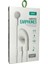 PWR501 Handsfree Earphones 3.5 mm Jack Girişli Mikrofonlu Kablolu Kulaklık Tüm Cihazlara Uyumlu Stereo 2