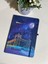 Dolunay Hologramlı Sert Kapak Lastikli Çizgili Defter 14X20CM 80 Yaprak 5