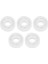 5 Adet 6000-2RS Tam Seramik Rulman Zro2 Rulman 10X26X8MM Zirkonya Oksit Rulman (Yurt Dışından) 1