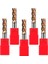 5 Adet Karbür Kare Uçlu Değirmen - 15/64 Inç (6mm) Alaşımlı Çelikler/sertleştirilmiş Çelikler Için Mikro Taneli Karbür Uçlu Değirmen - 4 Fultes (Yurt Dışından) 1