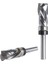 Rulman Ultra Performanslı Sıkıştırma Gömme Trim Katı Karbür Cnc Router Bit Ağaç Işleme End Mill Için 1/4 Inç Şaft (Yurt Dışından) 3