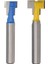 1/4 Inç Shank T-Yuvası Kesici Yönlendirici Bit Çelik Saplı 3/8 Inç ve 1/2 Inç Uzunluk Ağaç Işleme Kesiciler Elektrikli El Aletleri Için (Yurt Dışından) 1