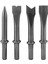 Pnömatik Çekiç Kürek Aracı Altıgen Kare Kürek Sapı 150MM Düz Tip Kürekler Yıkım Çekici 6-8kg Basınç (Yurt Dışından) 2