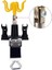 Airbrush Tutucu Kelepçeli Stand Seti 4 Montajlı Airbrush Masaüstü Tezgah Istasyonu Airbrush Için 360 Derece Döndürülebilir Eğim Seti (Yurt Dışından) 2