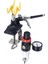 Airbrush Tutucu Kelepçeli Stand Seti 4 Montajlı Airbrush Masaüstü Tezgah Istasyonu Airbrush Için 360 Derece Döndürülebilir Eğim Seti (Yurt Dışından) 5