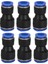 100PC Lot Pg4-6mm 6-8mm 6-10MM Hava Pnömatik Düz Bağlantı Parçalarına Tek Dokunuşla Uydurma Plastik Hızlı Konnektörler PG12-10 (Yurt Dışından) 1