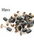 30 Adet Karbon Motor Fırçaları Elektrikli Döner Motor Aracı Dremel Elektrik Motorları Için Yedek Parça Tamiri (12X8X5MM Taban) (Yurt Dışından) 4