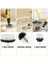 Elektrikli Halı Fırçası Matkap Seti Çok Amaçlı Temizleyici Oto Lastikleri Temizleme Araçları Banyo Scrubber Fırçalar C (Yurt Dışından) 2