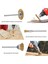 44 Parça Mini Tel Fırça Tekerlek Fincan Pirinç Çelik Tel Fırça Seti 1/8 Inç (3mm) Güç Dremel Döner Aletler Için Sap Parlatma Parlatma Araçları (Yurt Dışından) 5