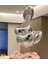 3 Ad Gümüş Kalp Folyo Balon 45 cm 18 Inç 5