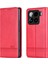 Xiaomi 15 Sığır Derisi Doku Pu Deri Cüzdan Telefon Kapağı (Yurt Dışından) 1