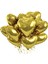 3 Adet Folyo Balon Altın Sarısı Gold Uçan Balon 45 cm 18 Inç 3