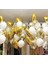 3 Adet Folyo Balon Altın Sarısı Gold Uçan Balon 45 cm 18 Inç 4