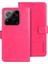 Xiaomi 15 Standlı Kılıf Crazy Horse Doku Deri Telefon Kapağı (Yurt Dışından) 1