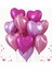 2 Adet Folyo Balon Fuşya Koyu Pembe Uçan Balon 45 cm 18 Inç 4