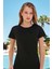 8133 Kadın T-Shirt Siyah 1