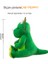45CM Sevimli Bebek Peluş Oyuncak Kız Dinozor Uyuyan Bebek (Yurt Dışından) 5