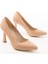 ST-001 Nut Günlük 9 cm Topuklu Bayan Stiletto Ayakkabı 3