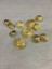 8 Adet 15 mm (1.5 Cm) Çelenk Model Gold Renk Trençkot ve Blazer Ceket Düğmesi 2