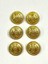 8 Adet 15 mm (1.5 Cm) Çelenk Model Gold Renk Trençkot ve Blazer Ceket Düğmesi 4