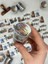 Old Town Holiday Temalı Çok Renkli Washi Bant /washi Tape/ Sticker/ Bullet Journal 1