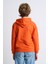 Alexandergardı Baskılı Yandan Cepli Kapüşonlu Çocuk Sweatshirt 4