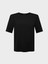 Premium Yumuşak Tuşeli Vatkalı T-Shirt - Siyah 1