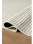 Hena HN005A Krem Şönil Kilim Ince Yumuşak Toz Yapmaz Kaymaz Taban Makinada Yıkanabilir Modern Halı 3