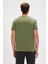 Solid Yeşil Basic Erkek Tişört 5