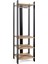 Vest Organizer, Elbise Askılığı, Giyinme Dolabı, Kapaksız Eşya Dolabı, Modern, Şık (Siyah-Safirmeşe) 1