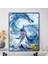 Nezha'nın Sihirli Çocuğu Denizin Peşinde Yağlı Boya Yatak Odası Yağlı Boya Dekoratif Tablo (Yurt Dışından) 1