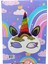 Stickerlı Boyama Kitabı 16 Karakterli Boyama Kitabı ve Sticker ve Unicorn Maskesi Resim Defteri 3
