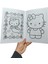 Stickerlı Boyama Kitabı 16 Karakterli Boyama Kitabı ve Sticker ve Hello Kitty Maskesi Resim Defteri 3