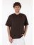 Erkek Kahverengi Tişört Basic 50313089-VR029 1