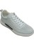 Beyaz Deri Erkek Sneaker Ayakkabı 2