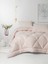 Softwash Çift Kişilik Yorgan Seti Pembe 160X200 Lastikli Çarşaf 1