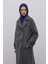 Soft Ince Örgü Balaclava Bere Mavi 3