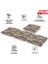 Kendinden Yapışkanlı Geometrik Taş Desenli Pvc Karo 30X30 cm (11 Adet) 1 M2 2