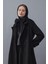 Bağlama Detaylı Soft Balaclava Bere Siyah 3